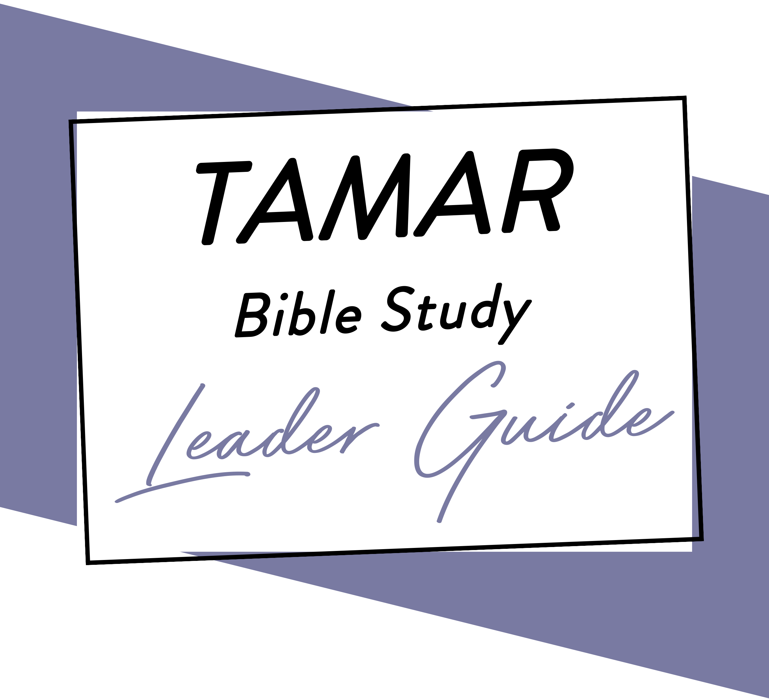 TAMAR Leader Guide Graphic online Bible study for HAGAR: Rediscovering the God Who Sees Me by Shadia Hrichi