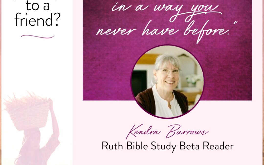 A Note from the Author of RUTH: Rediscover the Kindness of God