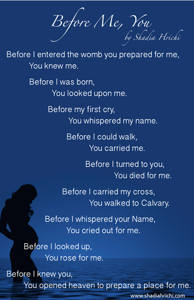 Before Me, You (You Are Known and Loved By God)