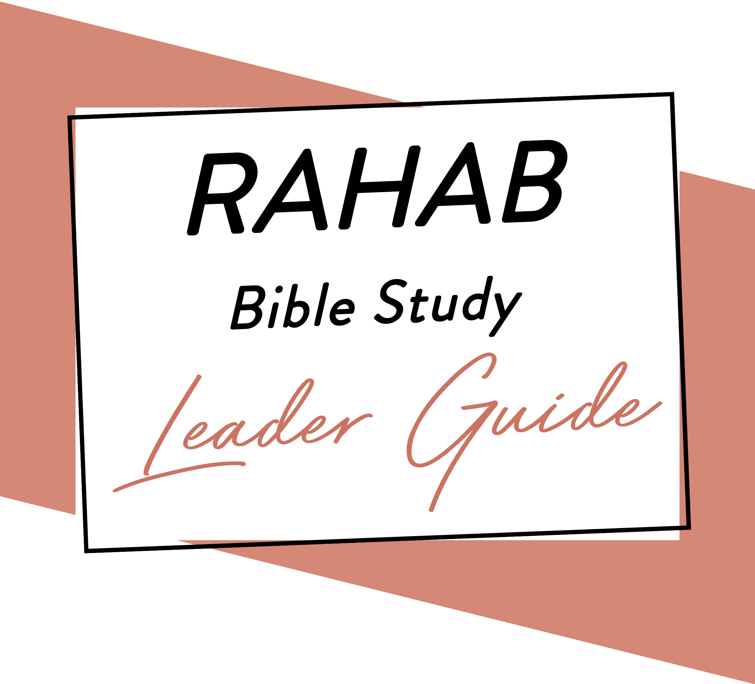 RAHAB Leader Guide Graphic online Bible study for HAGAR: Rediscovering the God Who Sees Me by Shadia Hrichi